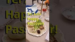 🇮🇱 🎗️ Tel Aviv Passover  Pesach Table 2024 Pesach Sameach – פסח שמח  TelAviv Israel travel [upl. by Sidnee378]