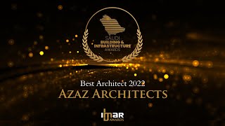 Azaz Architects Wins Best Architect Award 2022 [upl. by Anawqahs26]