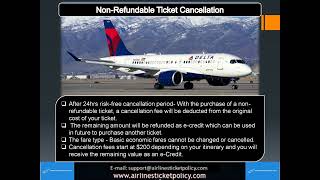 Delta Airlines Flight Cancellation Policy  tel18889741691 [upl. by Anihc]