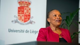 Christiane Taubira rencontre les étudiants de lULg [upl. by Gilbertina]