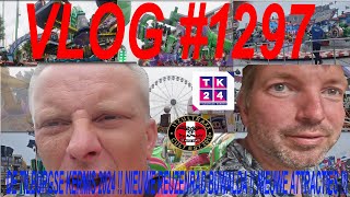 VLOG 1297 DE TILBURGSE KERMIS 2024  NIEUWE REUZENRAD BUWALDA  NIEUWE ATTRACTIES [upl. by Fabyola]