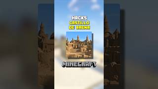 🕌COMO HACER un CASTILLO de ARENA en MINECRAFT minecraft [upl. by Rizzi97]