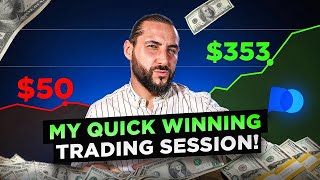 💥 50 TO 353 – MY QUICK WINNING TRADING SESSION TRADING  POCKET OPTION  BINARY OPTIONS [upl. by Ythomit]