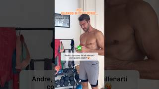 🔥COME MI ALLENO CON QUESTOCALDO Semplice accendo il condizionatore 🤣 andreabassetta fitness [upl. by Qahsi645]