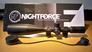 NightForce NXS Rifle scope 3515x56mm Illuminated Velocity 1000 Reticle [upl. by Aicenad]