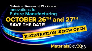 Penn State Materials Day 2023  Save the Date  Registration Is Now Open [upl. by Rahm]