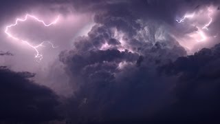 MIND BLOWING LIGHTNING  Electric Brain Storm time lapse [upl. by Enyallij631]