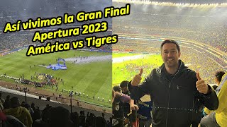 AMERICA CAMPEON Apertura 2023 Gran Final AMÉRICA vs TIGRES Reaccion desde Estadio Azteca [upl. by Michael]