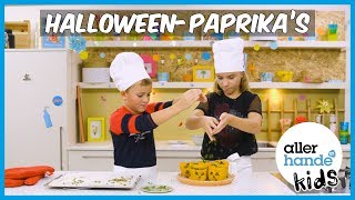 Paprika’s gevuld met tuinerwten en gehakt voor Halloween  Allerhande Kids [upl. by Deb]