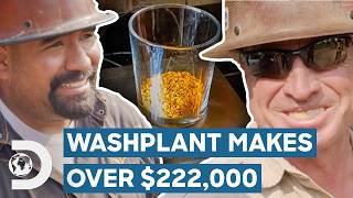 Restored Washplant Makes 222870 In Just 3 Months  Gold Rush Mine Rescue With Freddy And Juan [upl. by Neelyk]