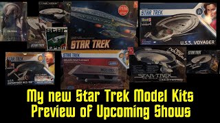 New Star Trek Model Kits Upcoming Shows [upl. by Adnohsad]