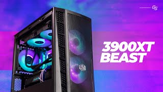 ULTIMATE RYZEN 3900XT MATX BEAST  Cooler Master MB311L ARGB Build  Benchmarks [upl. by Cordi262]