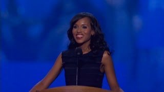 Watch Kerry Washingtons DNC speech [upl. by Lusa903]