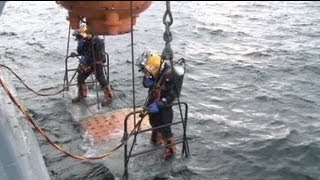 Polonia nel mar Baltico i resti di un caccia tedesco [upl. by Yenhoj]