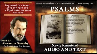 19 New  Book of Psalms  Read by Alexander Scourby  AUDIO amp TEXT  FREE on YouTube  GOD IS LOVE [upl. by Onaicnop]