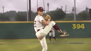 Mitchell strikes out 7 Calallen shuts out Needville in game 2 90 [upl. by Ateikan]