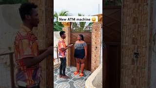 New ATM machine 😀 trendingvideo viralvideo comedy kingwizzygh1 funny brainjoter [upl. by Brande685]