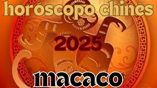 Horóscopo Chinês 2025  Macaco [upl. by Anesusa]