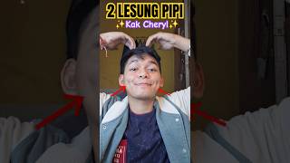 2 LESUNG PIPI  DIMPLES KAK CHERYL NIH‼️🗿✨️🍒 dimples lesungpipi fypシ゚ viralvideo viralshorts [upl. by Houser75]