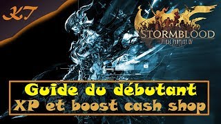 FF XIV Stormblood  Guide débutant P5  XP et boost cash shop [upl. by Vasily825]