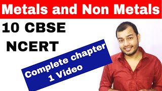 METALS and NON METALS 10 CBSE CHEMISTRY CHAPTER 3 Compilation Of All of My Videos  CBSE Class 10 [upl. by Brosy355]