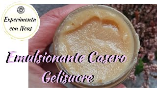 Emulsionante Casero Gelisucre [upl. by Mollie359]