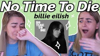 No Time to Die  billie eilish REACTION [upl. by Cesar]