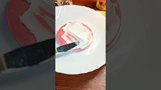 Pink crape cake recipe shorts food yt cake [upl. by Katzir]