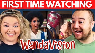 Watching WANDAVISION for the First Time Episodes 4 5 6 REACTION [upl. by Zetrac982]