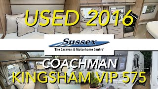 2016 Coachman Kingsham VIP 575  USED CARAVAN [upl. by Clausen809]