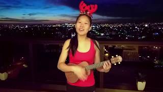 Oh What A Glorious Night Sidewalk Prophets ukulele cover by Florence Lang [upl. by Annairb]