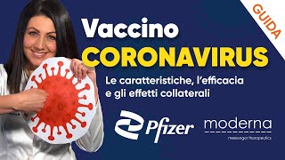 Vaccino Coronavirus caratteristiche efficacia differenze effetti collaterali [upl. by Airtemed]