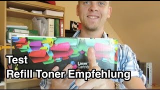 Test Refill Toner für Laserdrucker  Toner Test  Laserdrucker Toner [upl. by Mattheus796]