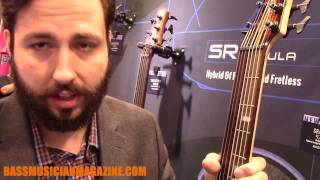 Bass Musician Magazine NAMM 2017  Ibanez Guitars [upl. by Sy93]