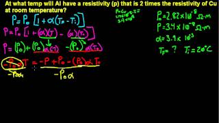 Physics II Resistivity and the temperature coeffiicient of resistivity [upl. by Duquette36]