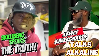 SKILLIBENG RATE ALKALINE LYRICISM￼ JAHVY TALKS HOW ALKALINE CHANGED HIS LIFE FOREVER [upl. by Shenan]