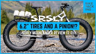 Surly Moonlander Review 20  SRSLY 62quot Tires and a Pinion [upl. by Benoit508]