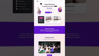 Explore This Stunning Yoga Website Design – Perfect for Wellness amp Mindfulness websitedesignagency [upl. by Fahey374]