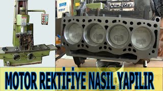 ARAÇ MOTOR YENİLEME REKTİFİYE NASIL YAPILIYOR [upl. by Enneyehs380]