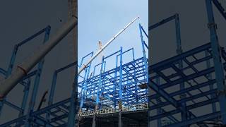 Sany Mobile Cranes Lifting Erections Solor plant Heavy lifting Equipments shorts viralvideo [upl. by Alleahcim]