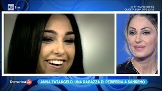 Anna Tatangelo quotSono ancora una ragazza di periferiaquot  Domenica In 13052018 [upl. by Fishbein7]