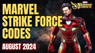 Marvel Strike Force Codes as of August 2024 MSF [upl. by Ayinat112]