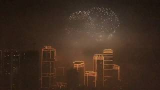 New Year Countdown and fireworks 2019 Philippines [upl. by Ahsenre]