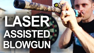 How To Make A Laser Assisted Blowgun [upl. by Abana]