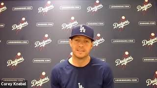 2021 Dodgers Spring Training Corey Knebel confident in ability to rebound [upl. by Megan126]