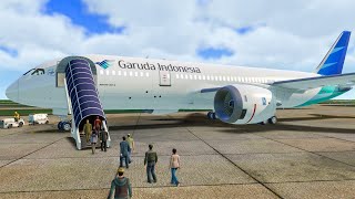 RFS  Real Flight Simulator  Jakarta SoekarnoHatta to Singapore Changi  Boeing 7878 [upl. by Arlee158]