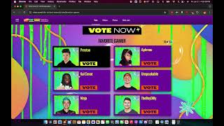 A 23YearOld Votes for Kids Choice Awards 2024 [upl. by Un559]