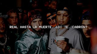 Rochy RD Anuel AA  LOS ILLUMINATY LetraLyrics [upl. by Yrollam]