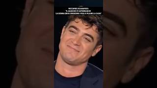 📺 RICCARDO SCAMARCIO quotIL MASCHIO È CAPOBRANCO LA DONNA DEVE CRESCERE I FIGLI E PULIRE LA CASAquot [upl. by Nytsua]