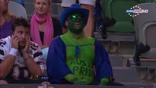 WATTS ZAP Australian Open 2013 Funny Moments [upl. by Ardella]